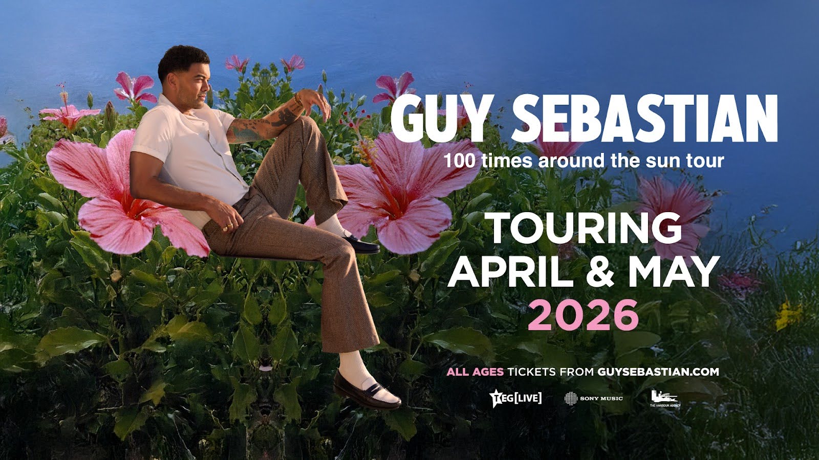 Aria Award-Winning Singer-Songwriter Guy Sebastian Announces Biggest National Tour Yet In Celebration Of New Album